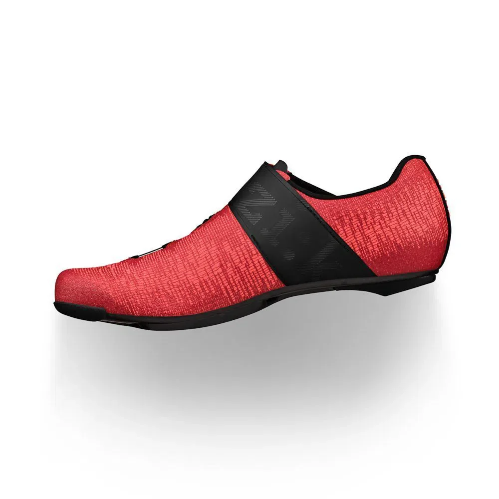 FIZIK Road Cycling Shoes R1 Vento Infinito Knit Carbon 2 - Coral/Black - Image 10