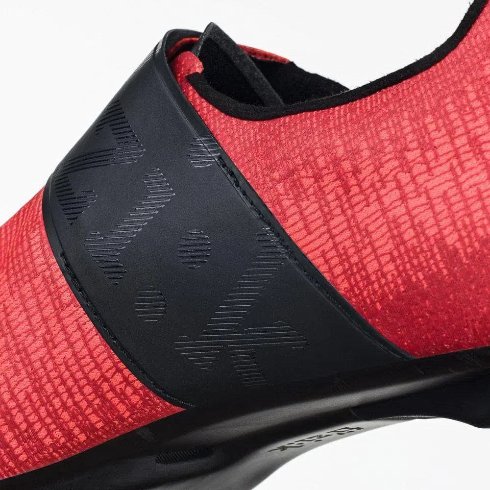 FIZIK Road Cycling Shoes R1 Vento Infinito Knit Carbon 2 - Coral/Black - Image 6