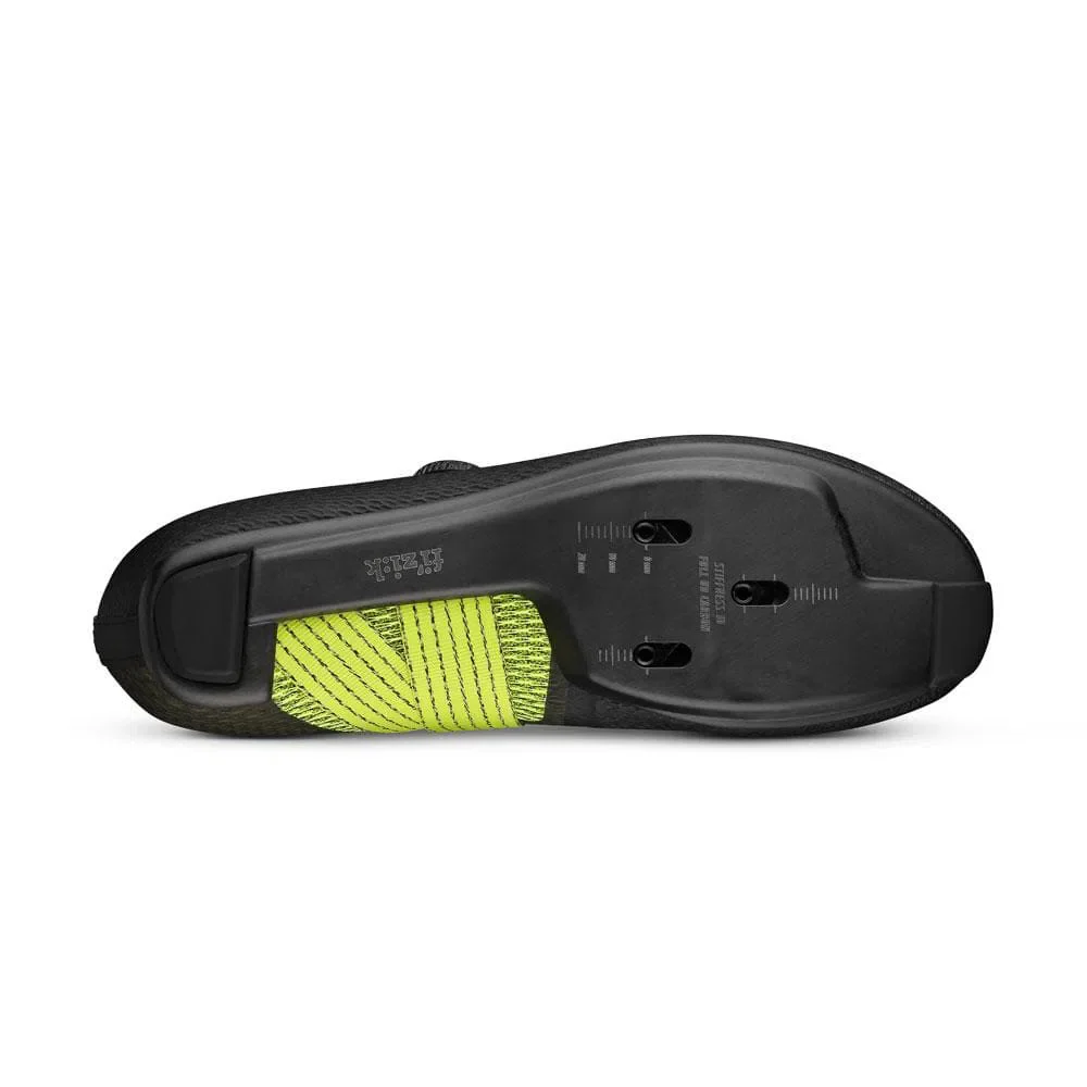 FIZIK Road Cycling Shoes Vento Stabilita Carbon - Black/Yellow Fluor - Image 8