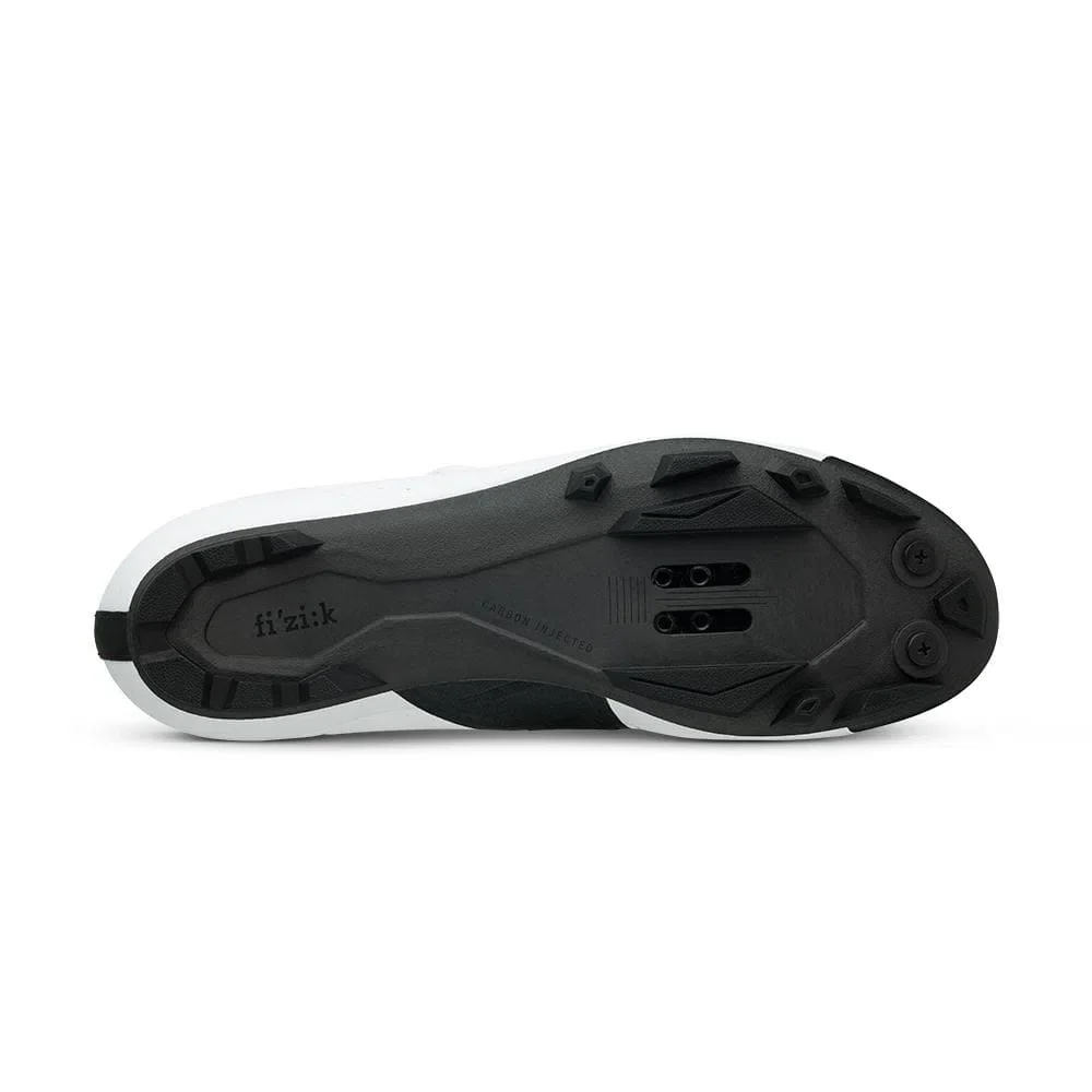 FIZIK Gravel MTB Cycling Shoes X3 Vento Overcurve - White/Black - Image 3