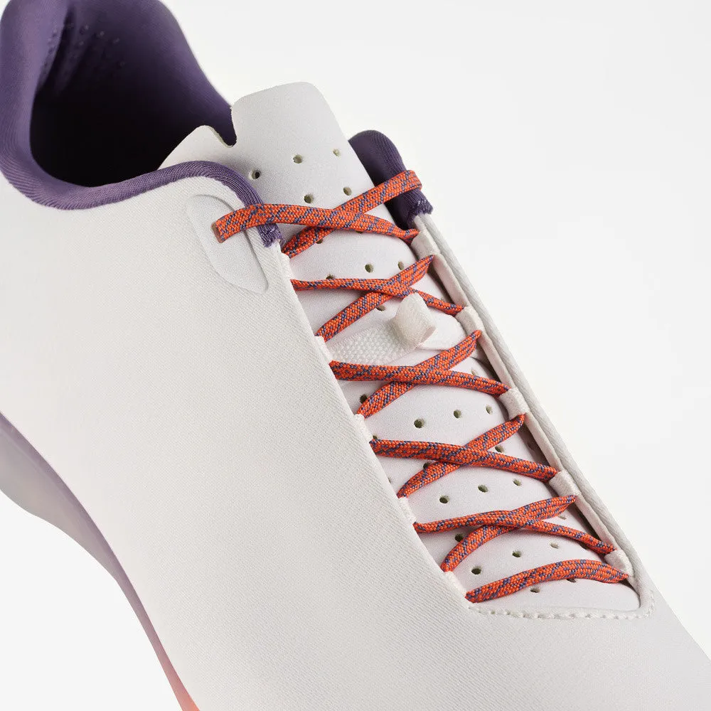 FIZIK TEMPO BEAT MTB/GRAVEL CYCLING SHOES - WHITE/ORANGE - Image 4