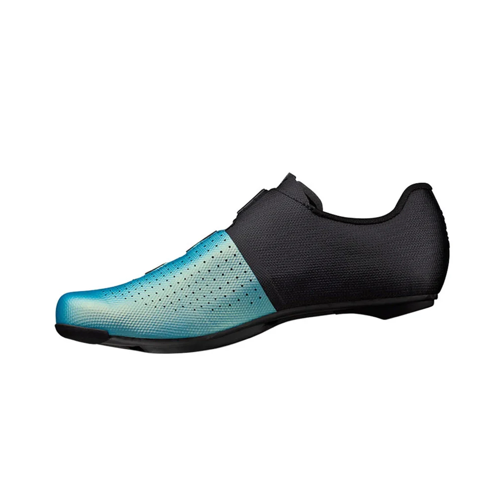 FIZIK TEMPO DECOS CARBON Cycling Shoes - Iridiscent Blue/Black - Image 3