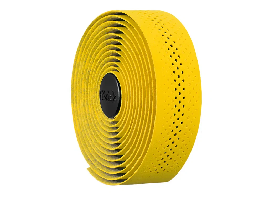 FIZIK TEMPO MICROTEX BONDCUSH SOFT 3mm Handlebar Tape - Yellow