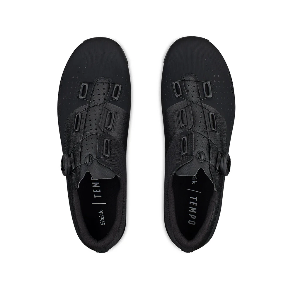 FIZIK TEMPO OVERCURVE WIDE R4 Cycling Shoes - Black - Image 2