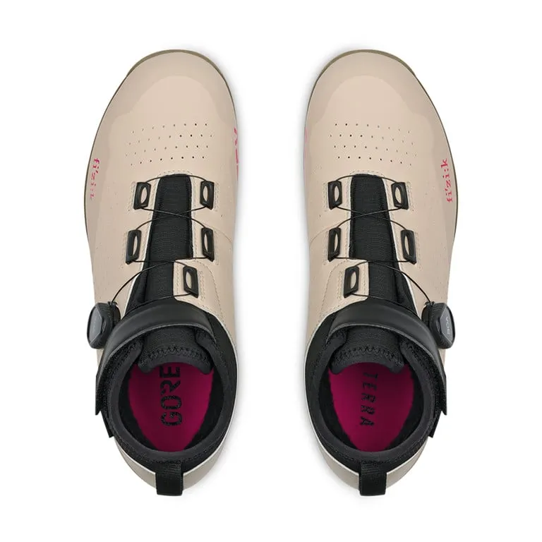 FIZIK TERRA ARTICA X5 GTX Gravel/MTB Cycling Shoes - DESERT/BLACK - Image 4