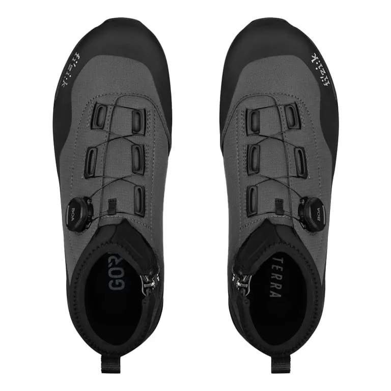FIZIK TERRA NANUQ GTX Gravel/MTB Cycling Shoes - Black/Grey - Image 3