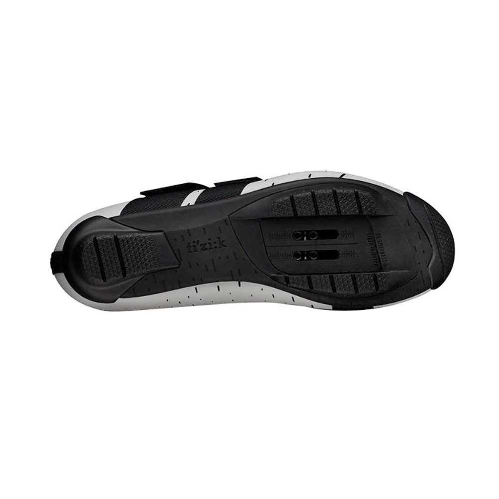 FIZIK Gravel MTB Cycling Shoes X4 Terra Powerstrap - Light Grey/Black - Image 3