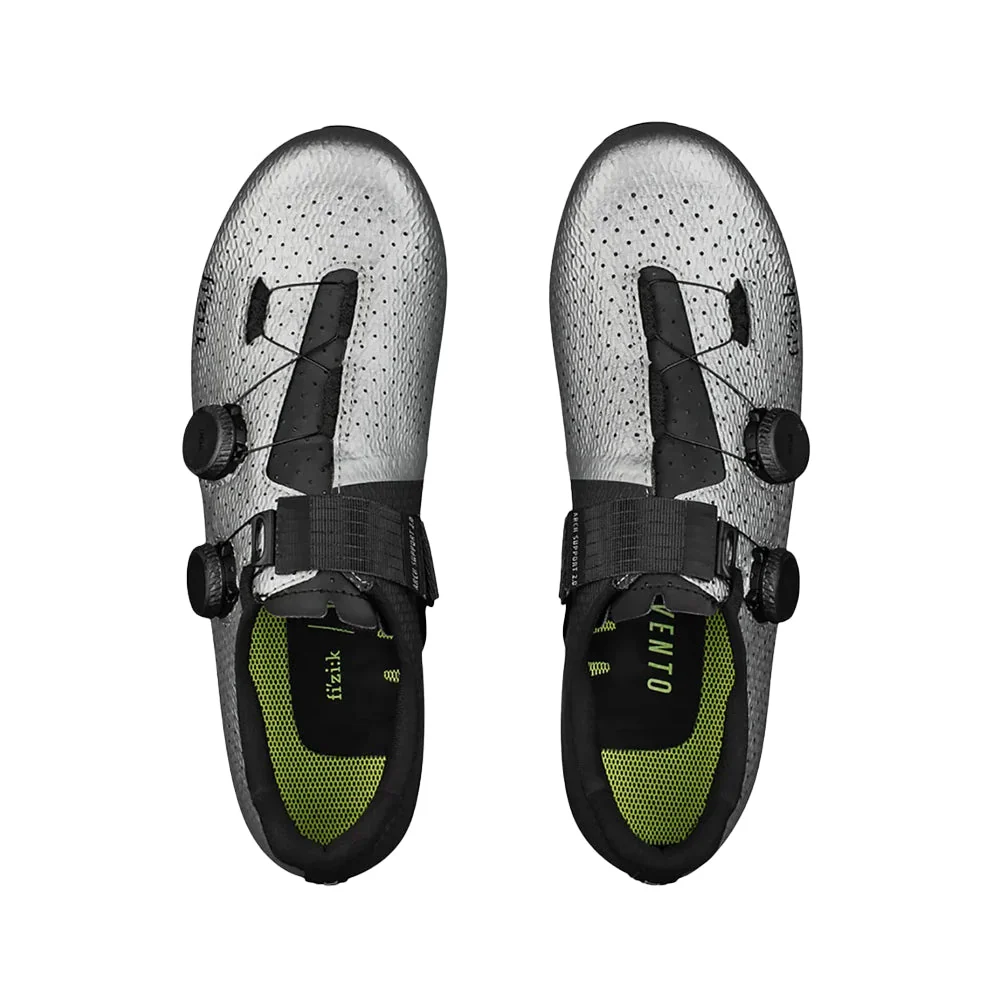 FIZIK VENTO STABILITA CARBON Cycling Shoes - Plata/Black - Image 2