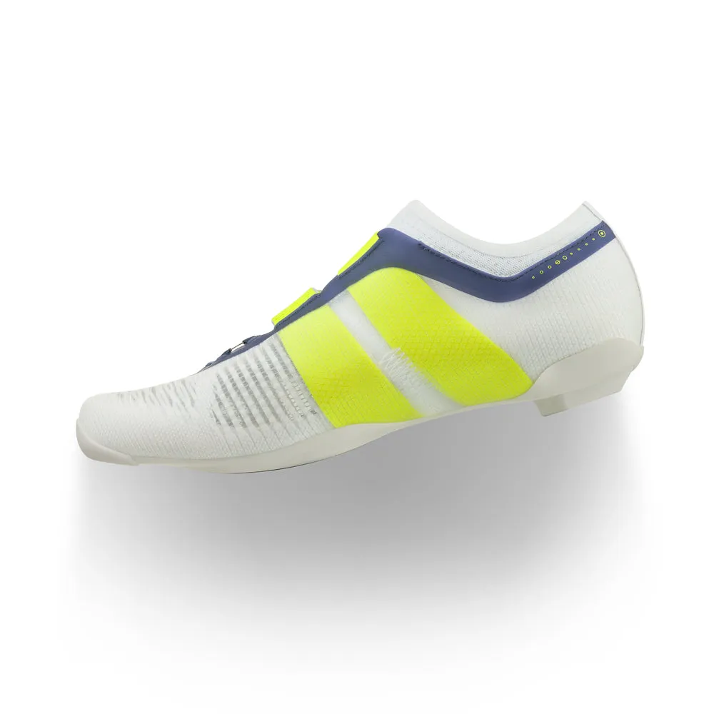 FIZIK Vento Vega Carbon Road Shoes - Yellow Fluo/White - Image 2