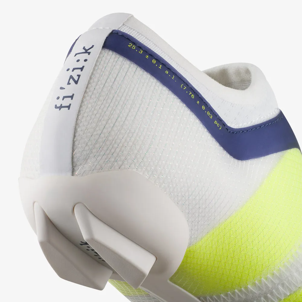 FIZIK Vento Vega Carbon Road Shoes - Yellow Fluo/White - Image 6