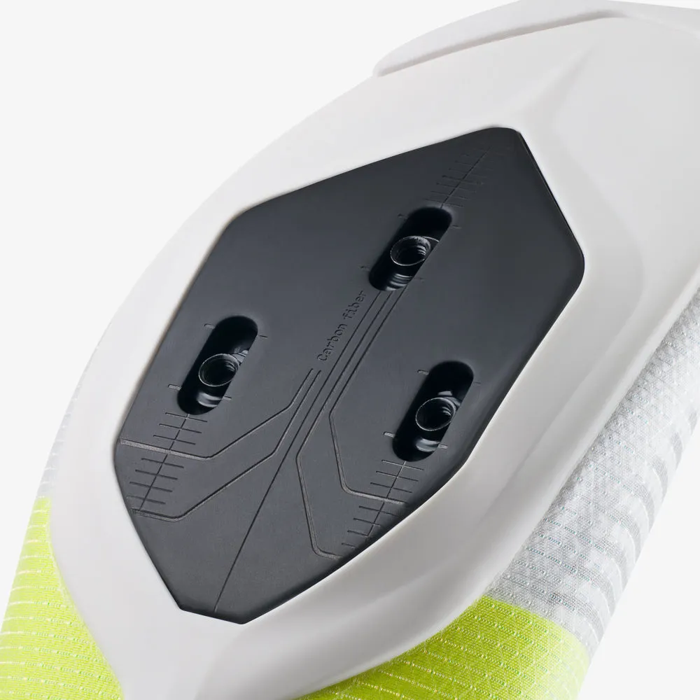 FIZIK Vento Vega Carbon Road Shoes - Yellow Fluo/White - Image 9