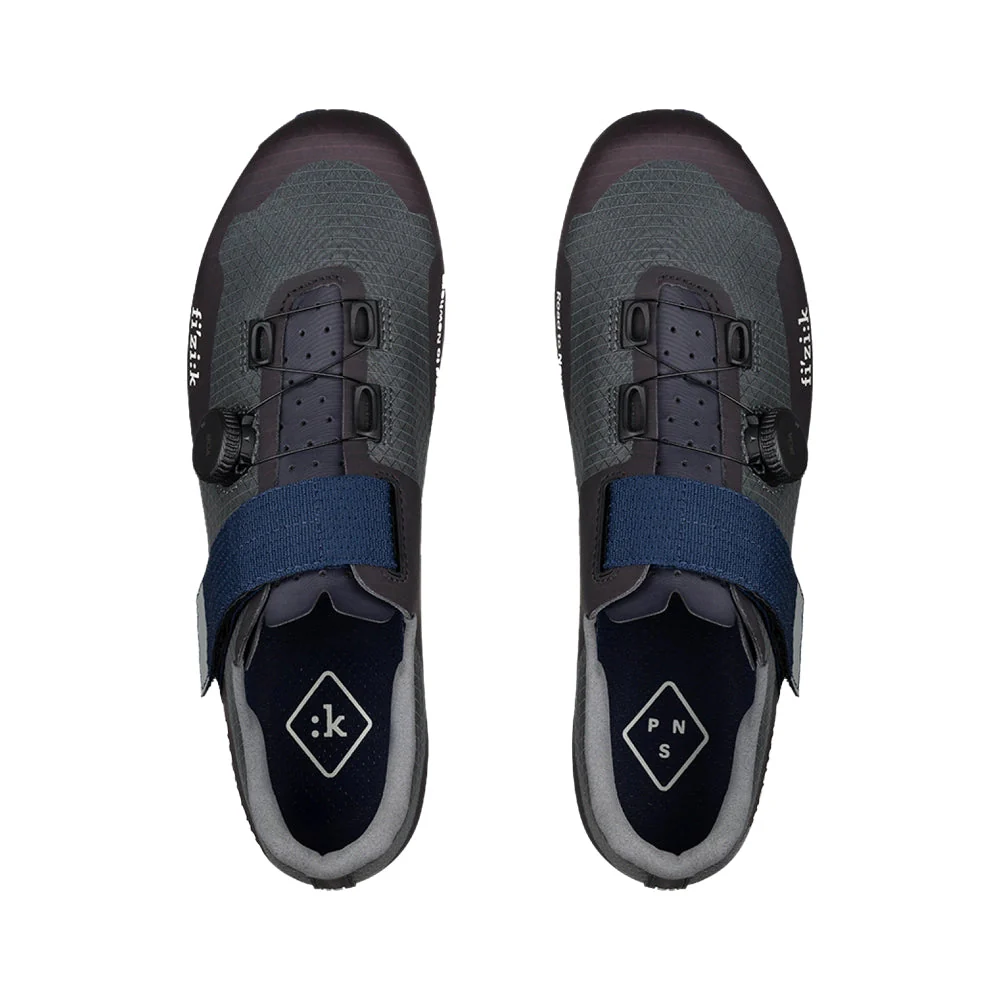 FIZIK x PAS NORMAL STUDIOS Gravel MTB Cycling Shoes Vento Ferox Carbon - Grey - Image 3