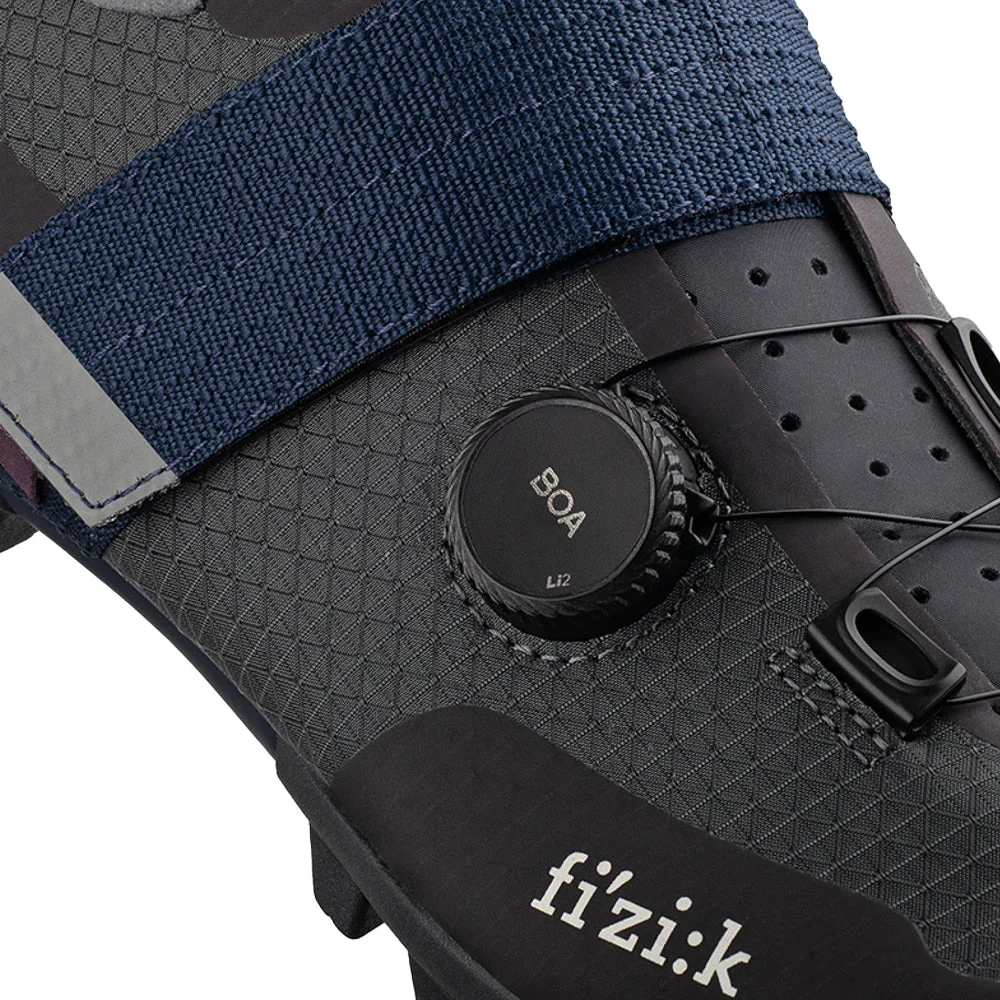 FIZIK x PAS NORMAL STUDIOS Gravel MTB Cycling Shoes Vento Ferox Carbon - Grey - Image 6