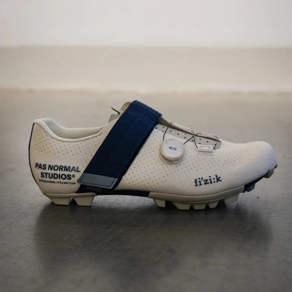 FIZIK x PAS NORMAL STUDIOS Gravel MTB Cycling Shoes Vento Ferox Carbon - Off White - Image 5