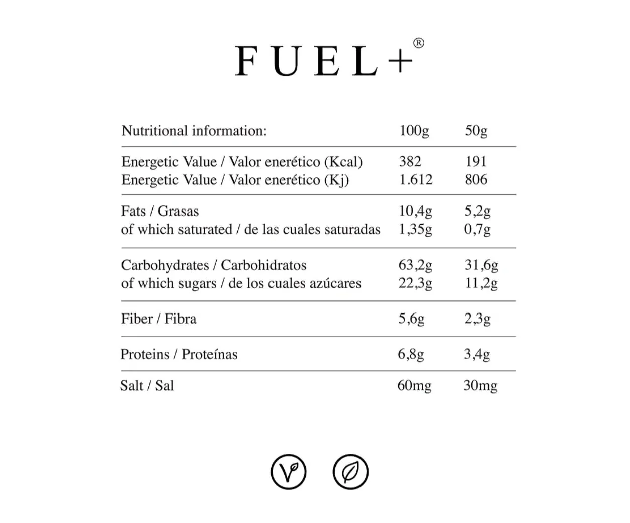 FUEL+ Oat Bar - Cinnamon - Image 3