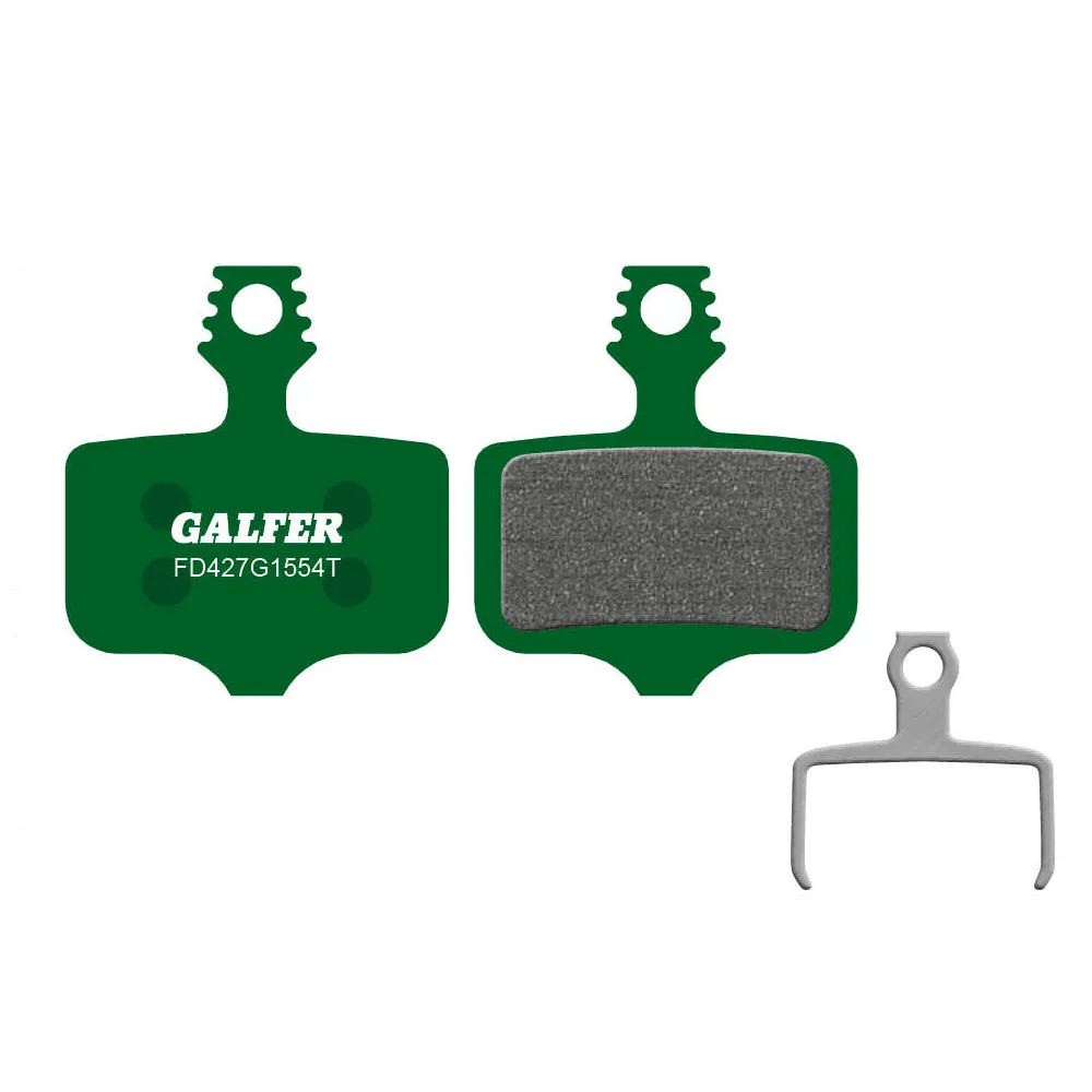 GALFER  Pro G1554T Brake Pads  FD427 SRAM Avid Elixir 1 / 3 / 5 / 7, XX, XO - Green - Image 3