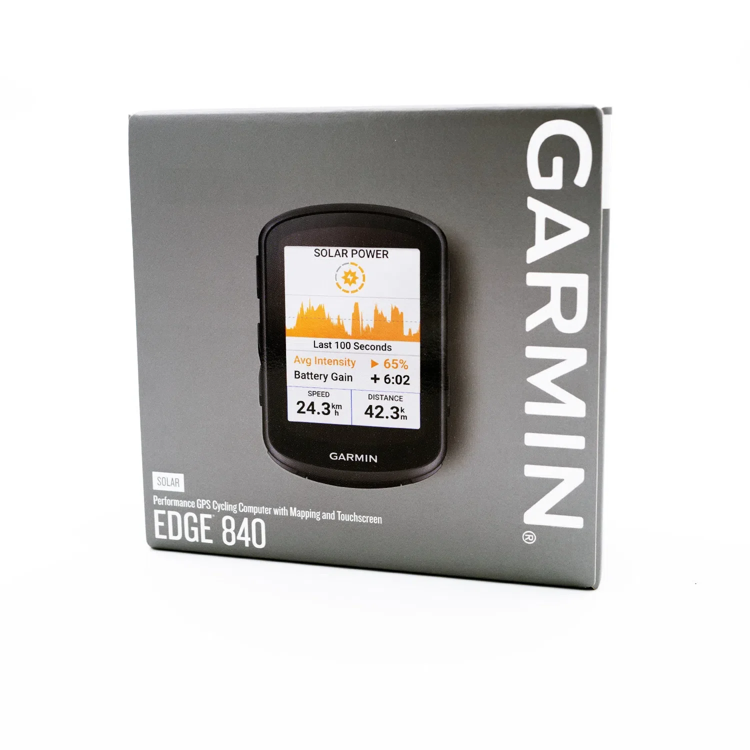 GARMIN Edge 840 Solar GPS Bike Computer - Black - Image 3