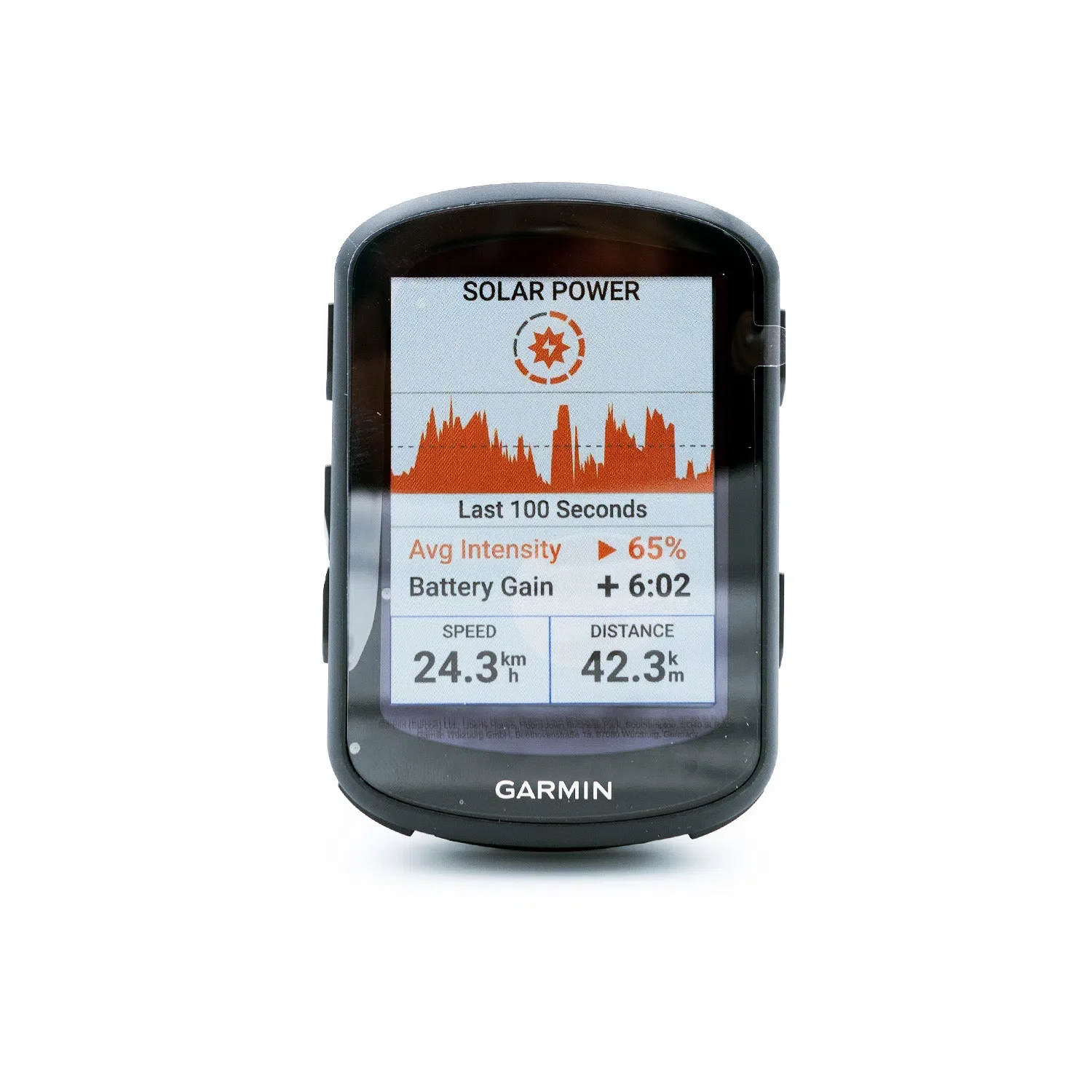 GARMIN Edge 840 Solar GPS Bike Computer - Black - Image 4