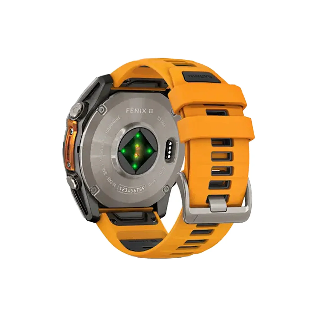 GARMIN Fenix 8 Multisport GPS Amoled Watch - Titanium Spark Orange/Graphite - Image 3