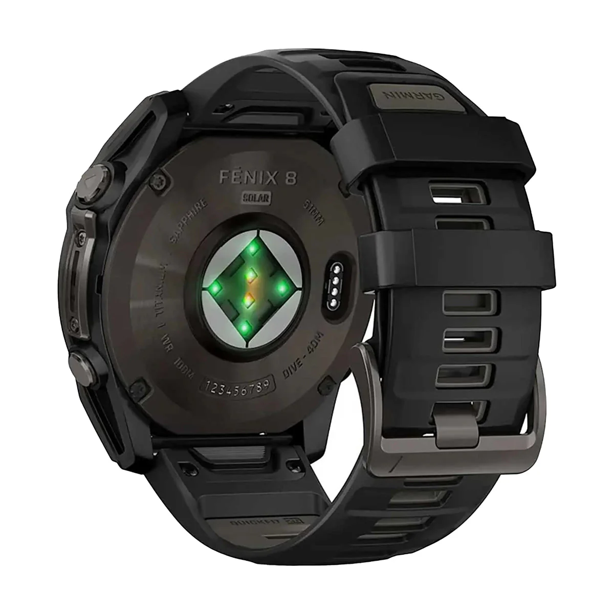 GARMIN Fenix 8 Multisport GPS Solar Watch - Sapphire/Titanium Black - Image 6