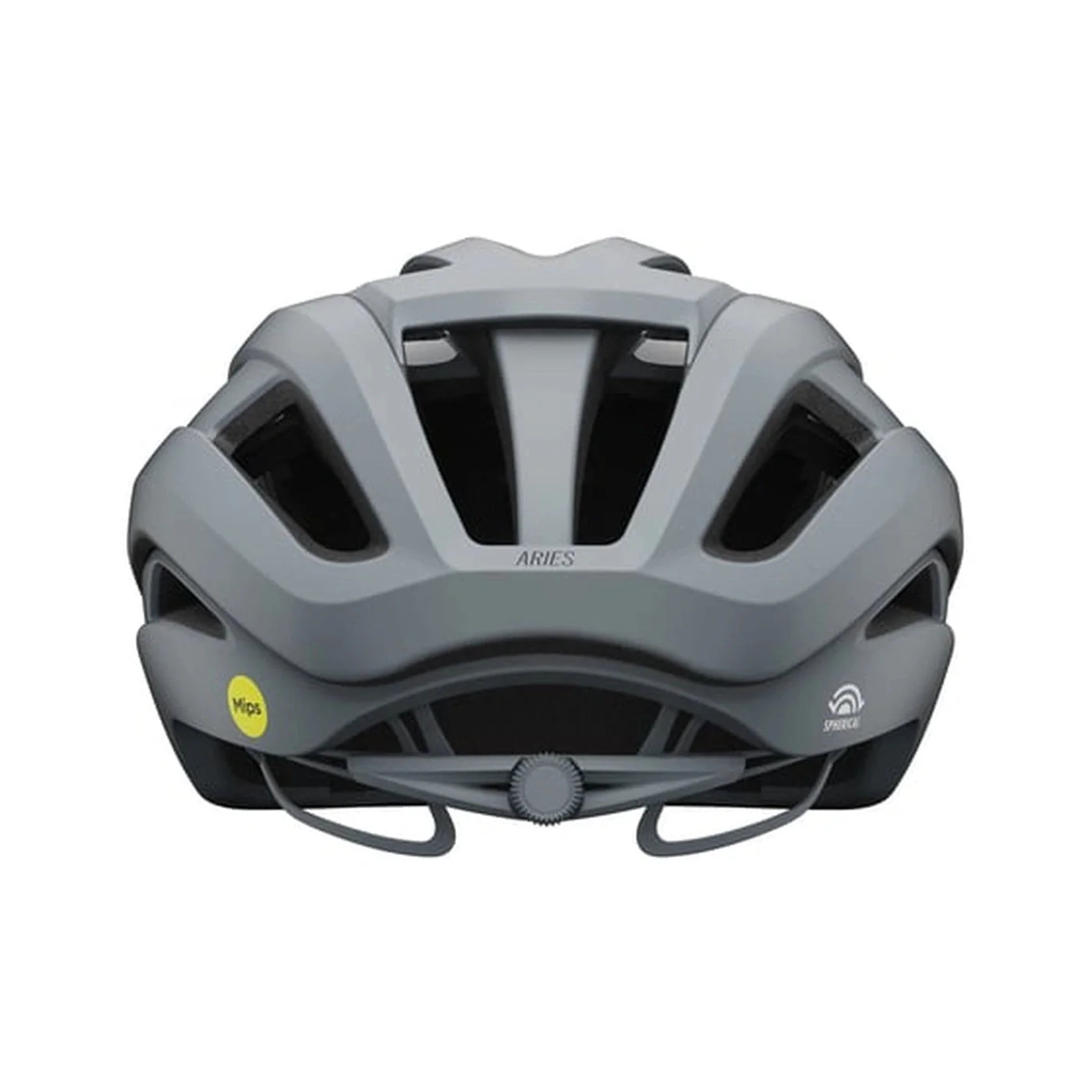 GIRO Aries Spherical Cycling Helmet - Grey Matt - Image 2