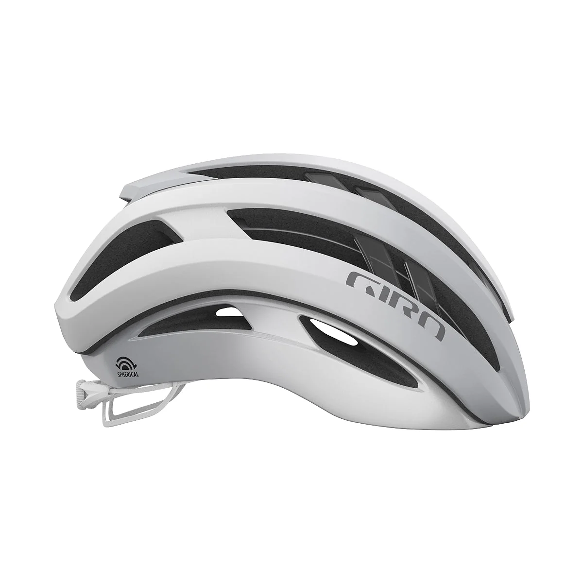 GIRO Aries Spherical Cycling Helmet - White Matt - Image 2