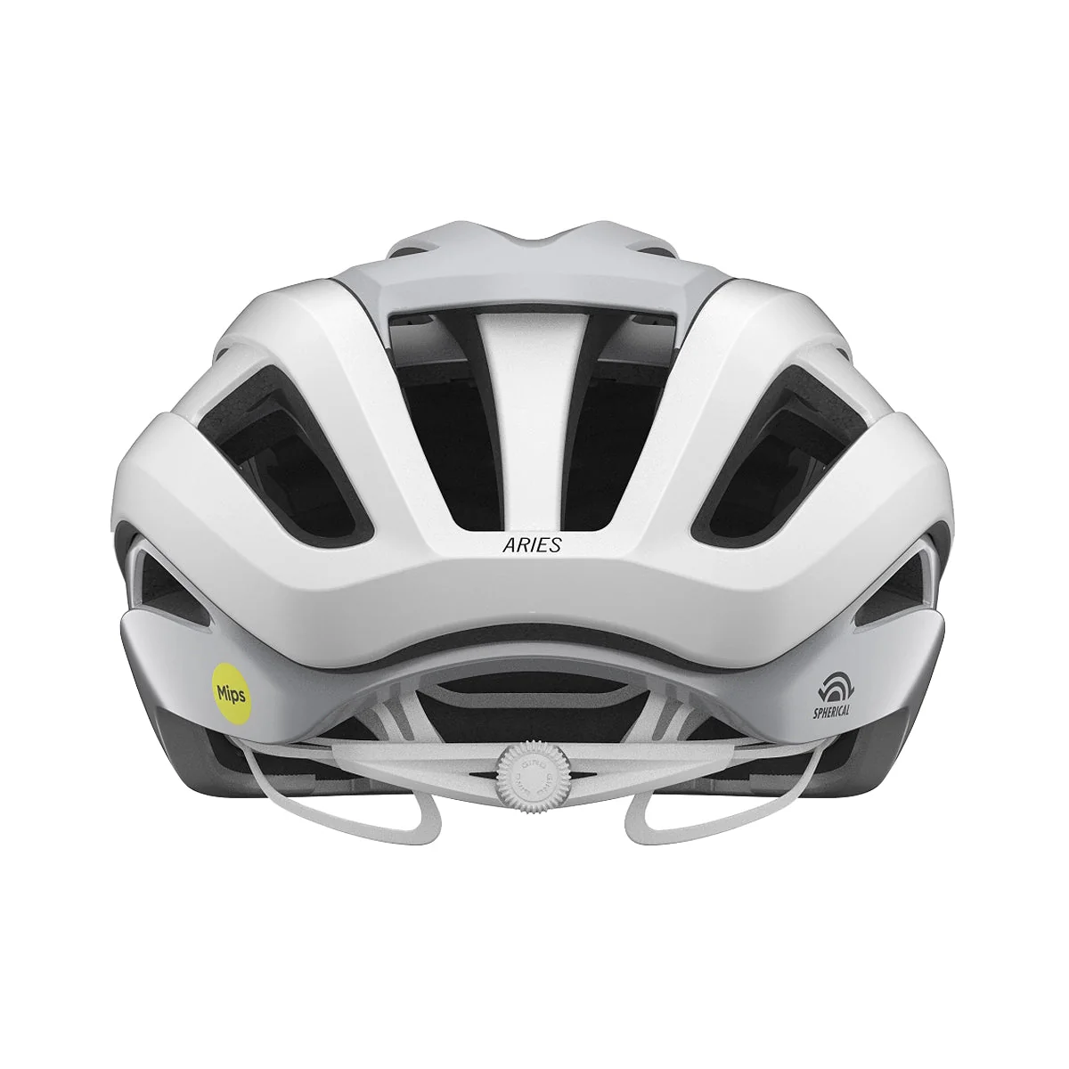 GIRO Aries Spherical Cycling Helmet - White Matt - Image 3