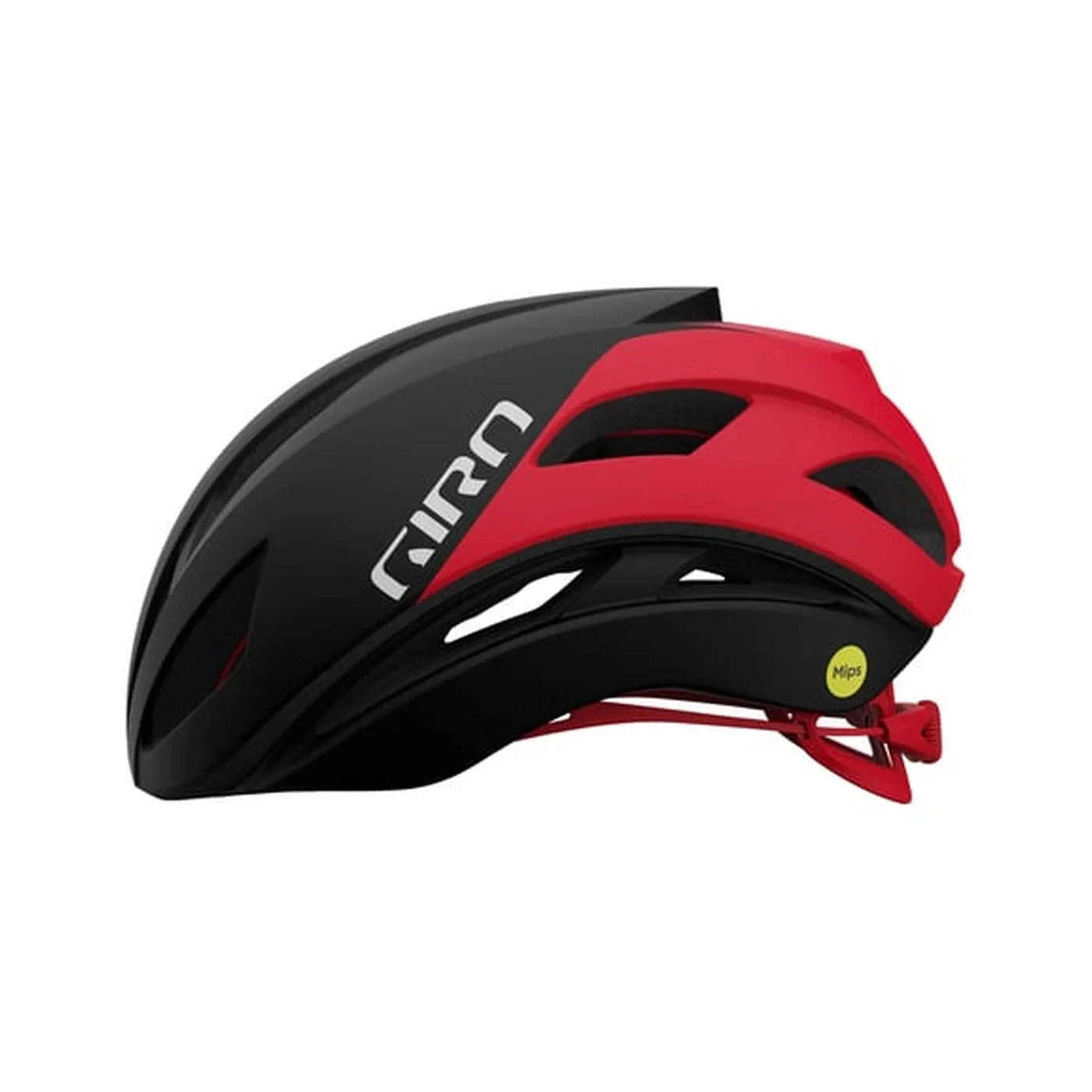GIRO Eclipse Spherical Cycling Helmet - Black White Red Matt - Image 2