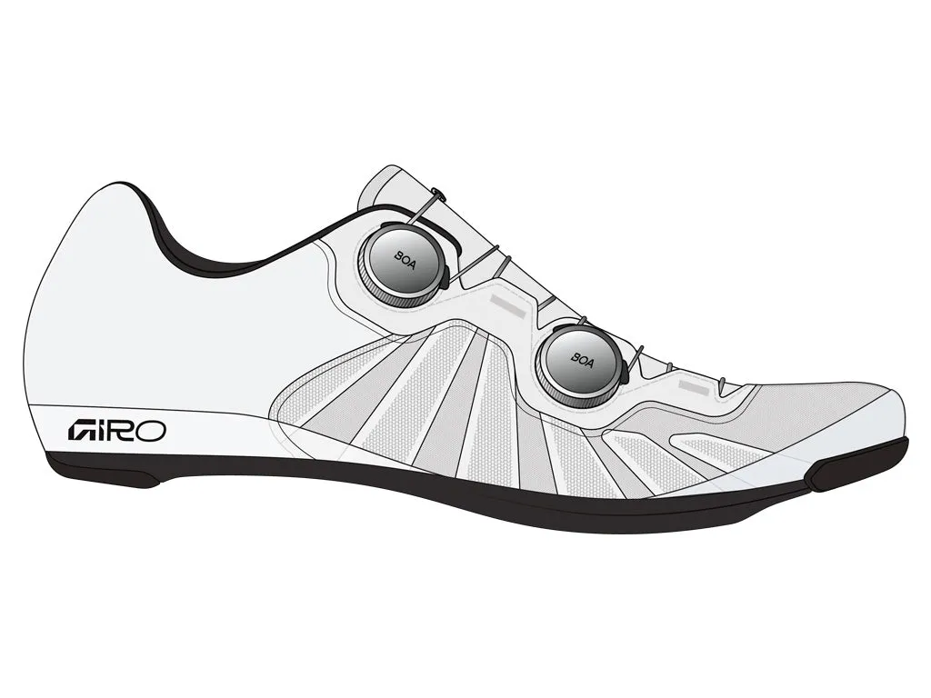 GIRO IMPERIAL II AS Road Cycling Shoes - White - Image 4