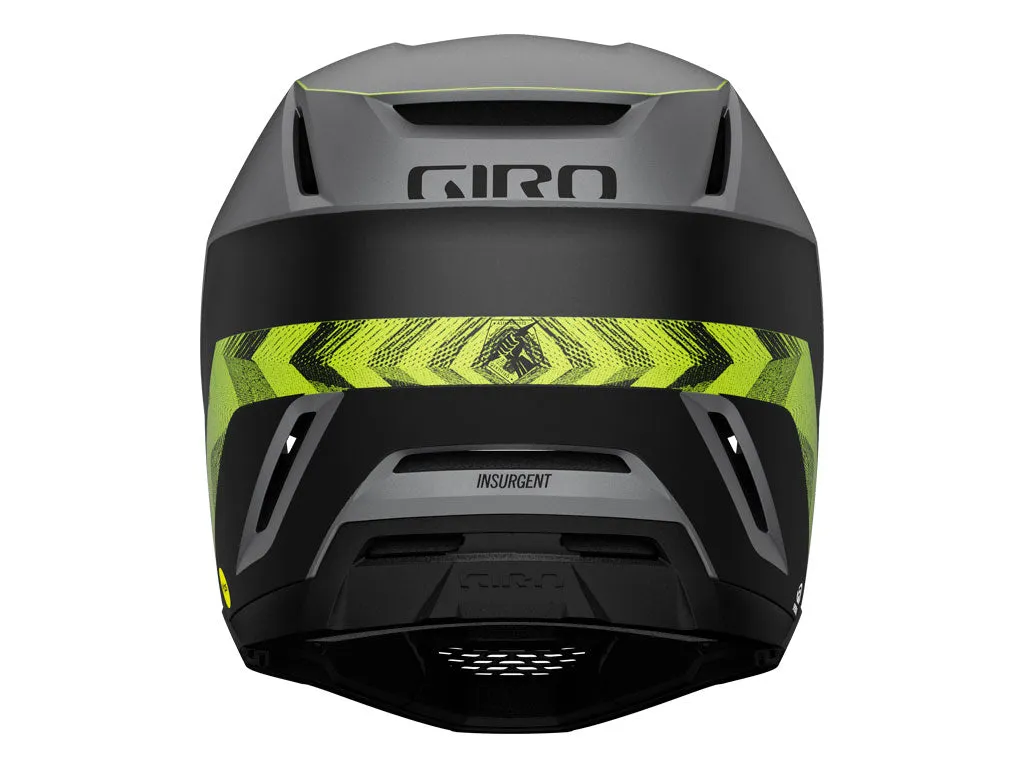 GIRO INSURGENT SPHERICAL Cycling Helmet Enduro - MATTE BLACK/ANODIZED LIME - Image 6
