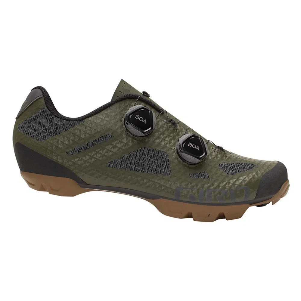 GIRO Sector Gravel Gravel MTB Cycling Shoes - Olive - Image 2