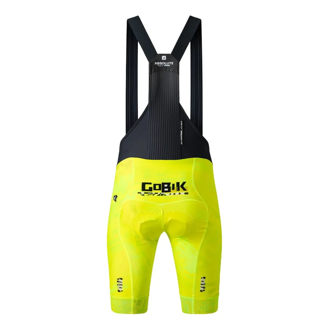 GOBIK Absolute Print K10 Bib Short - Liquid Lime - Image 3