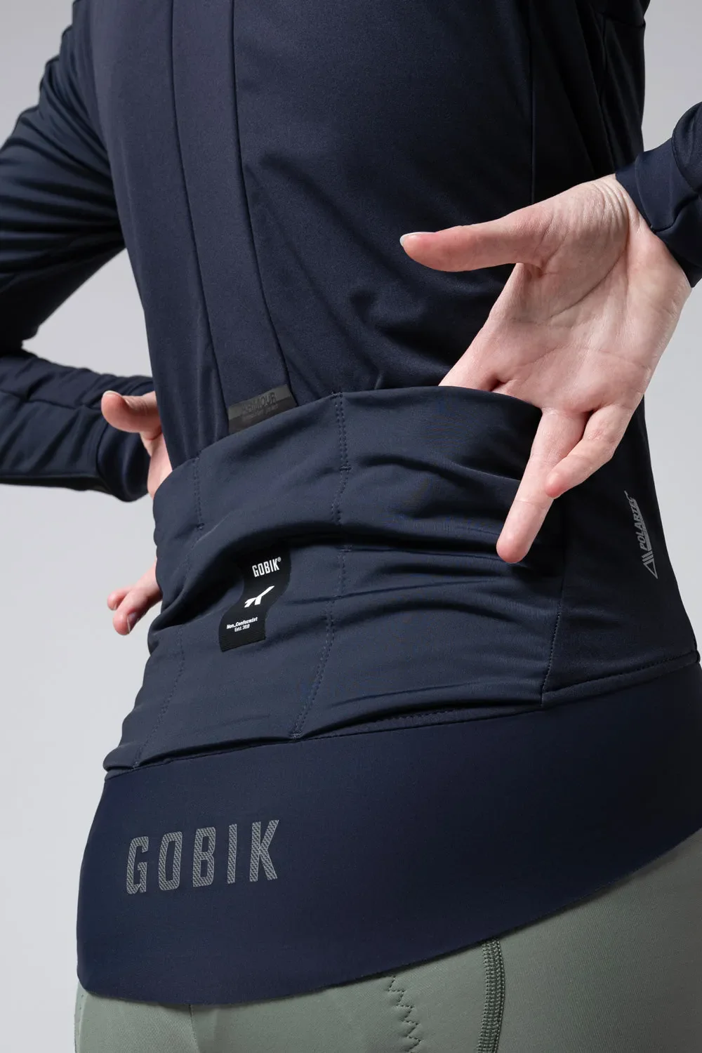 GOBIK Armour 2.0 Thermal Jacket - Ultrablue - Image 7