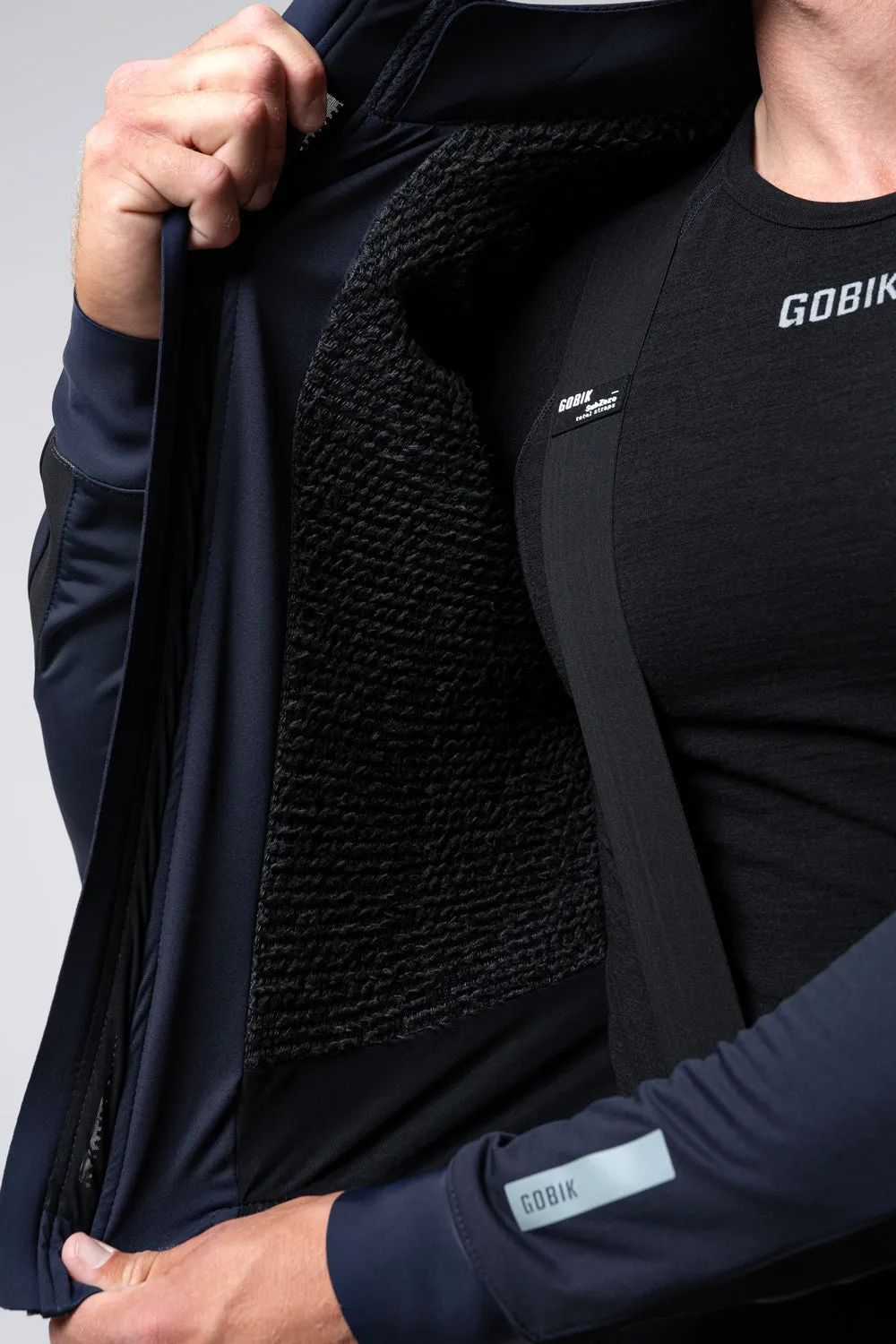 GOBIK Armour 2.0 Thermal Jacket - Ultrablue - Image 9