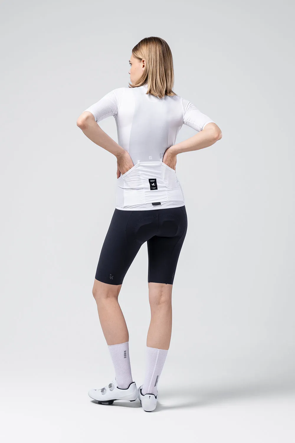GOBIK Carrera 3.0 Unisex Jersey - White - Image 11