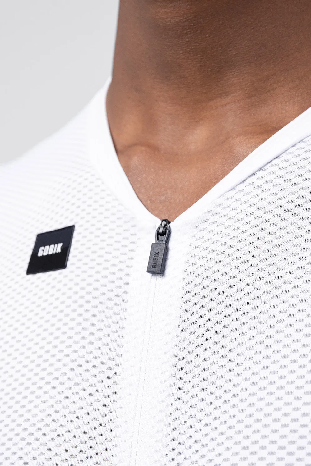 GOBIK Carrera 3.0 Unisex Jersey - White - Image 3