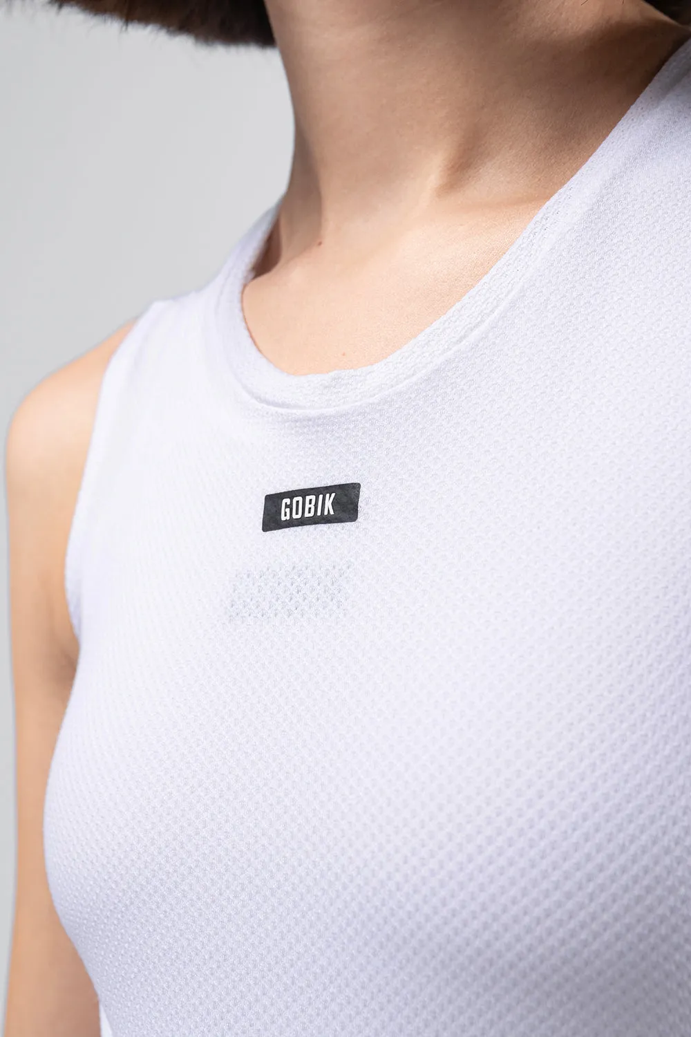 GOBIK Cell Skin Hakuba Baselayer Mujer - White - Image 3
