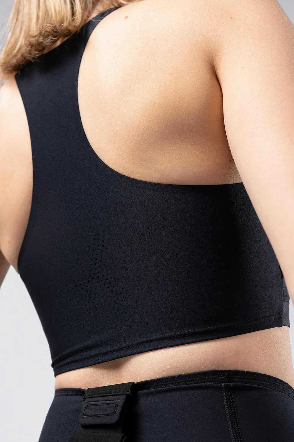 GOBIK Crux Women Sport Bra - Black - Image 4
