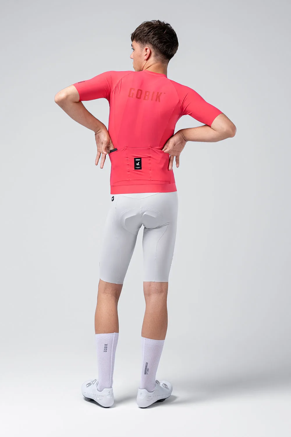 GOBIK CX Solid Unisex Jersey - Cerise - Image 10