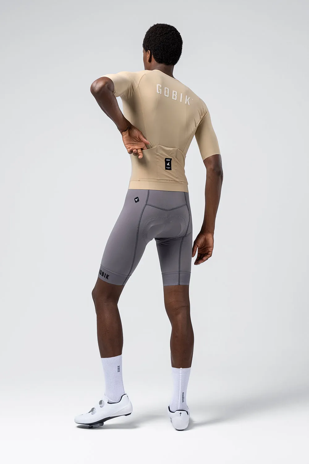 GOBIK CX Solid Unisex Jersey - Rye - Image 9