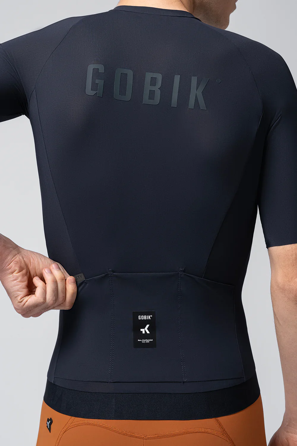 GOBIK CX Solid Unisex Jersey - Ultrablue - Image 3