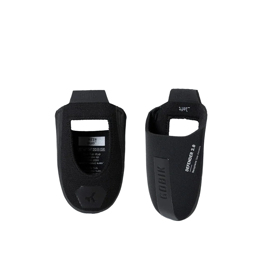 GOBIK Defender 3.0 Neoprene Toe Covers - Pitch Black - Image 2