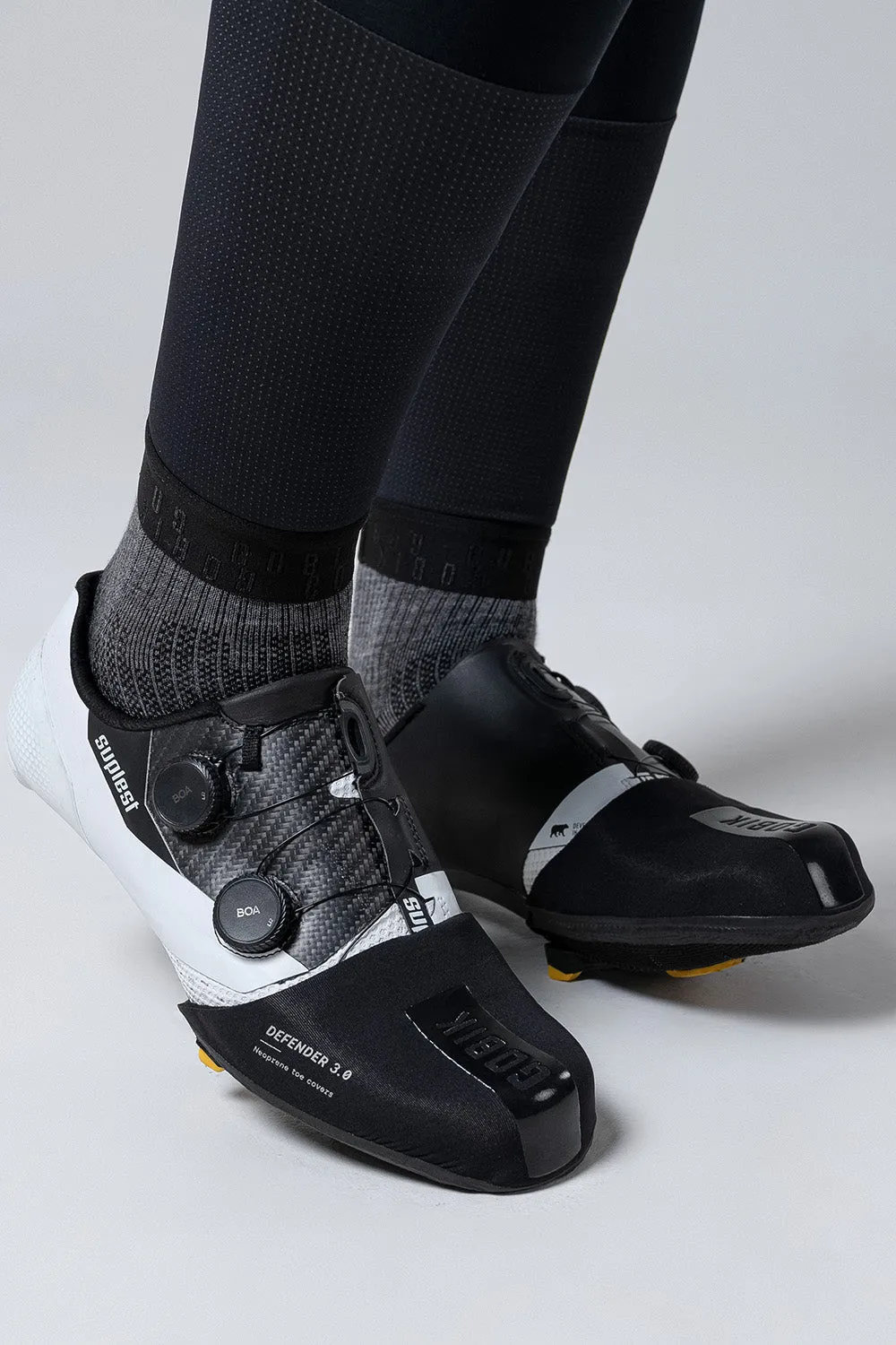 GOBIK Defender 3.0 Neoprene Toe Covers - Pitch Black - Image 3