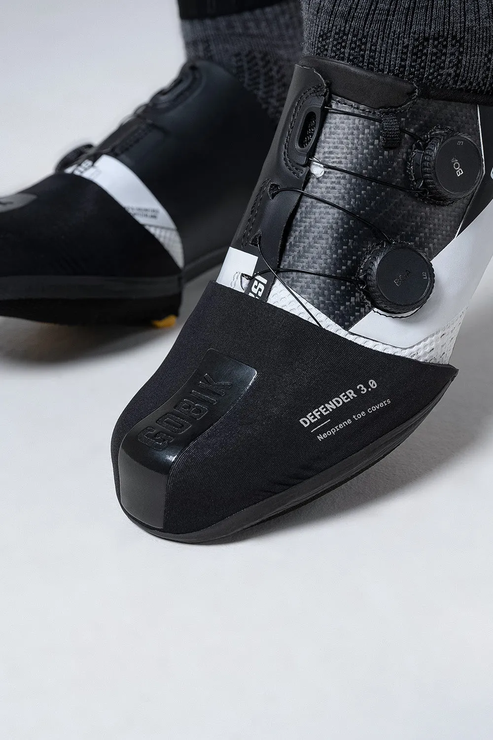 GOBIK Defender 3.0 Neoprene Toe Covers - Pitch Black - Image 5