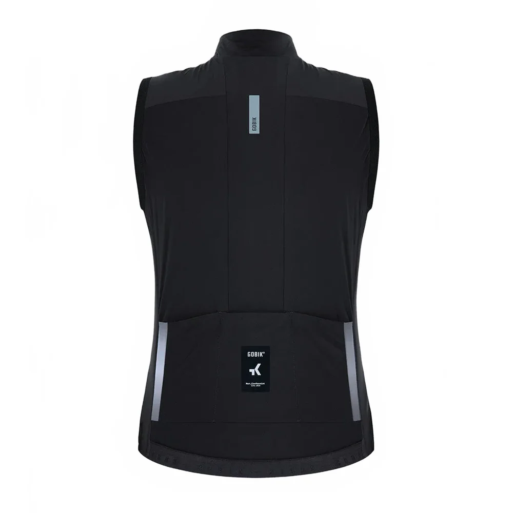 GOBIK Eminent 2.0 Unisex Gilet - Royal Black - Image 2