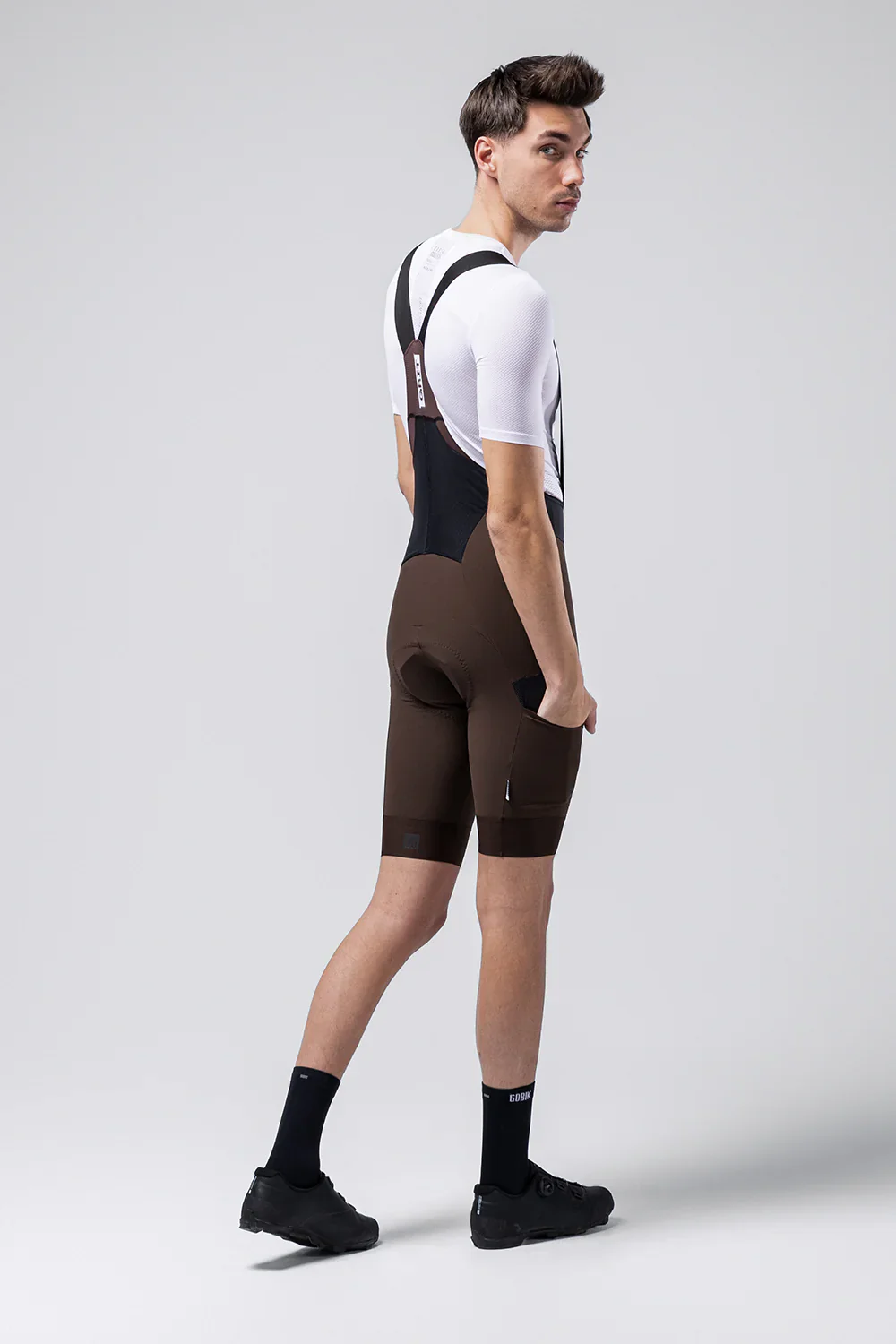 GOBIK Grit 2.0 Bib Short - Cocoa - Image 4