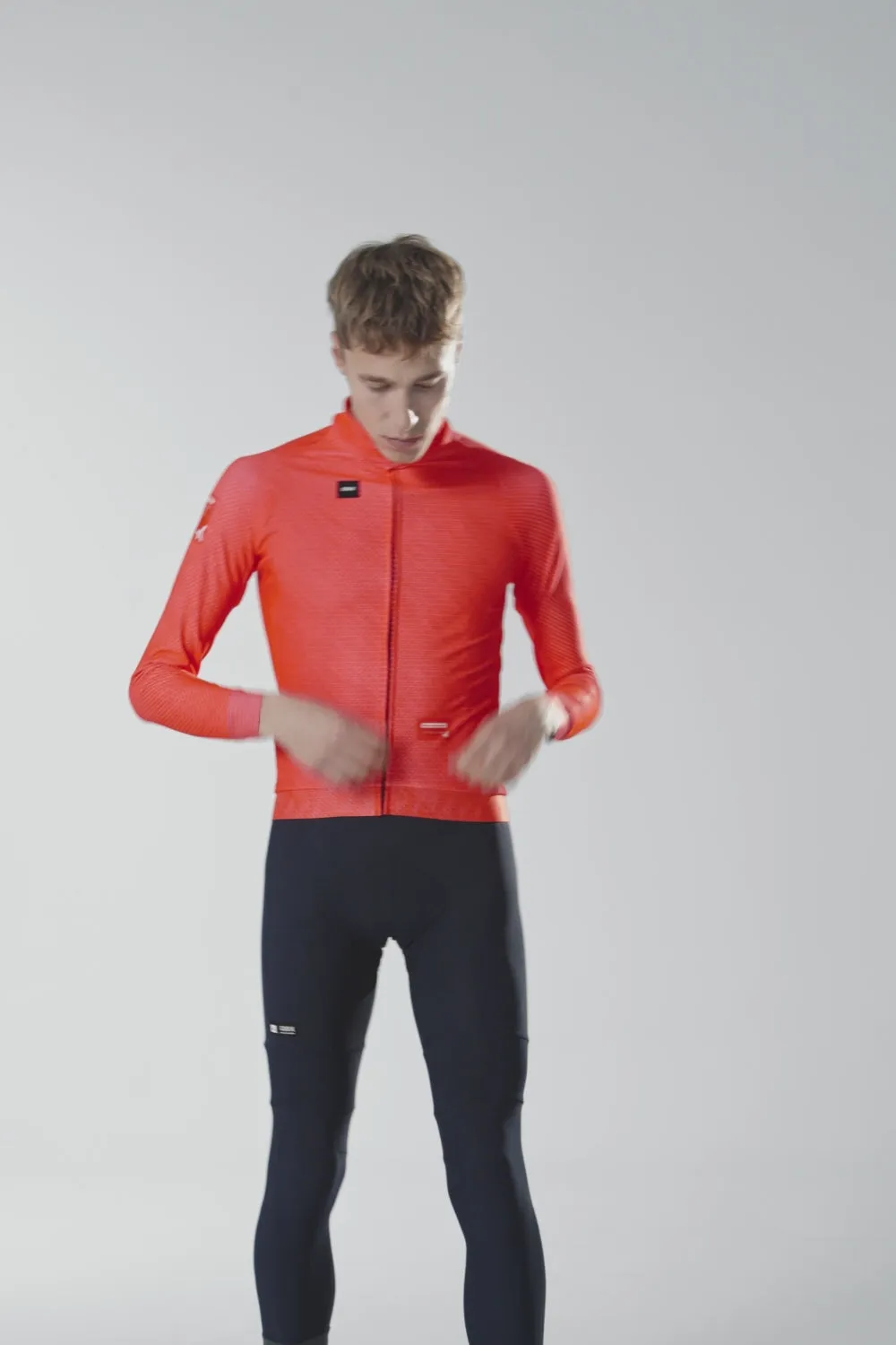 GOBIK Hyder Long Sleeve Jersey - Vermilion - Image 3