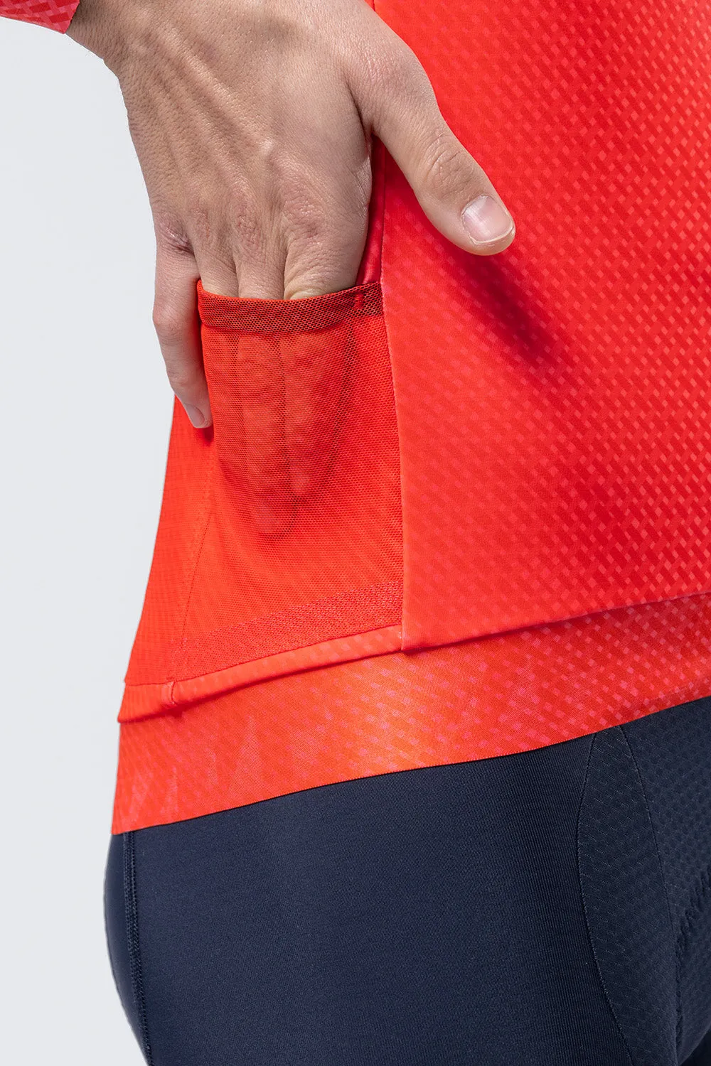 GOBIK Hyder Long Sleeve Jersey - Vermilion - Image 9