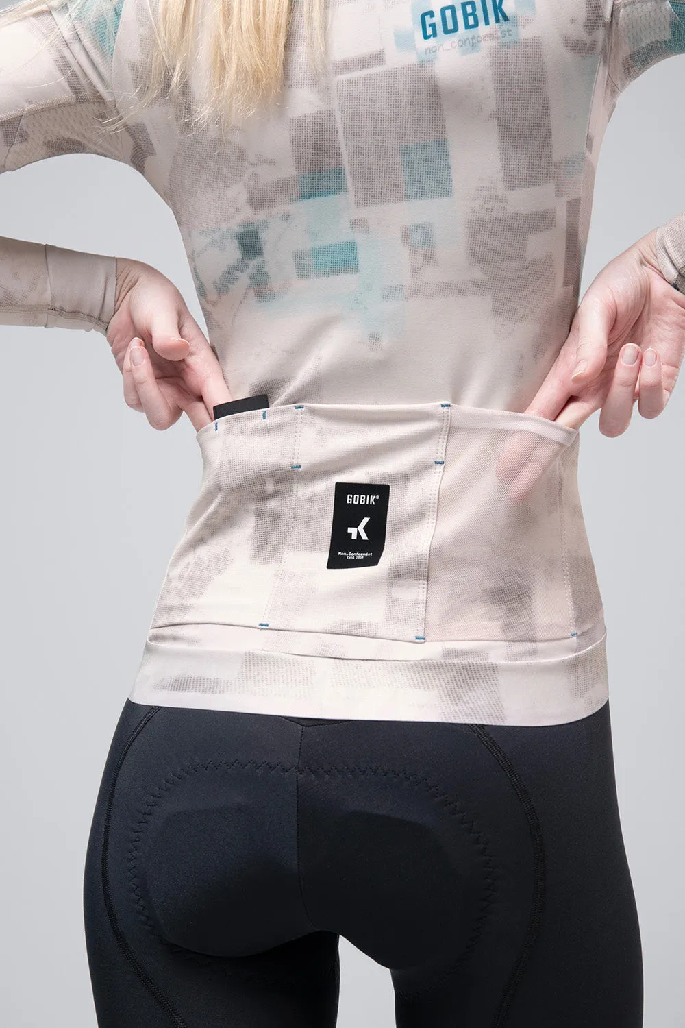 GOBIK Hyder LS Women Jersey - Hazelnut - Image 4