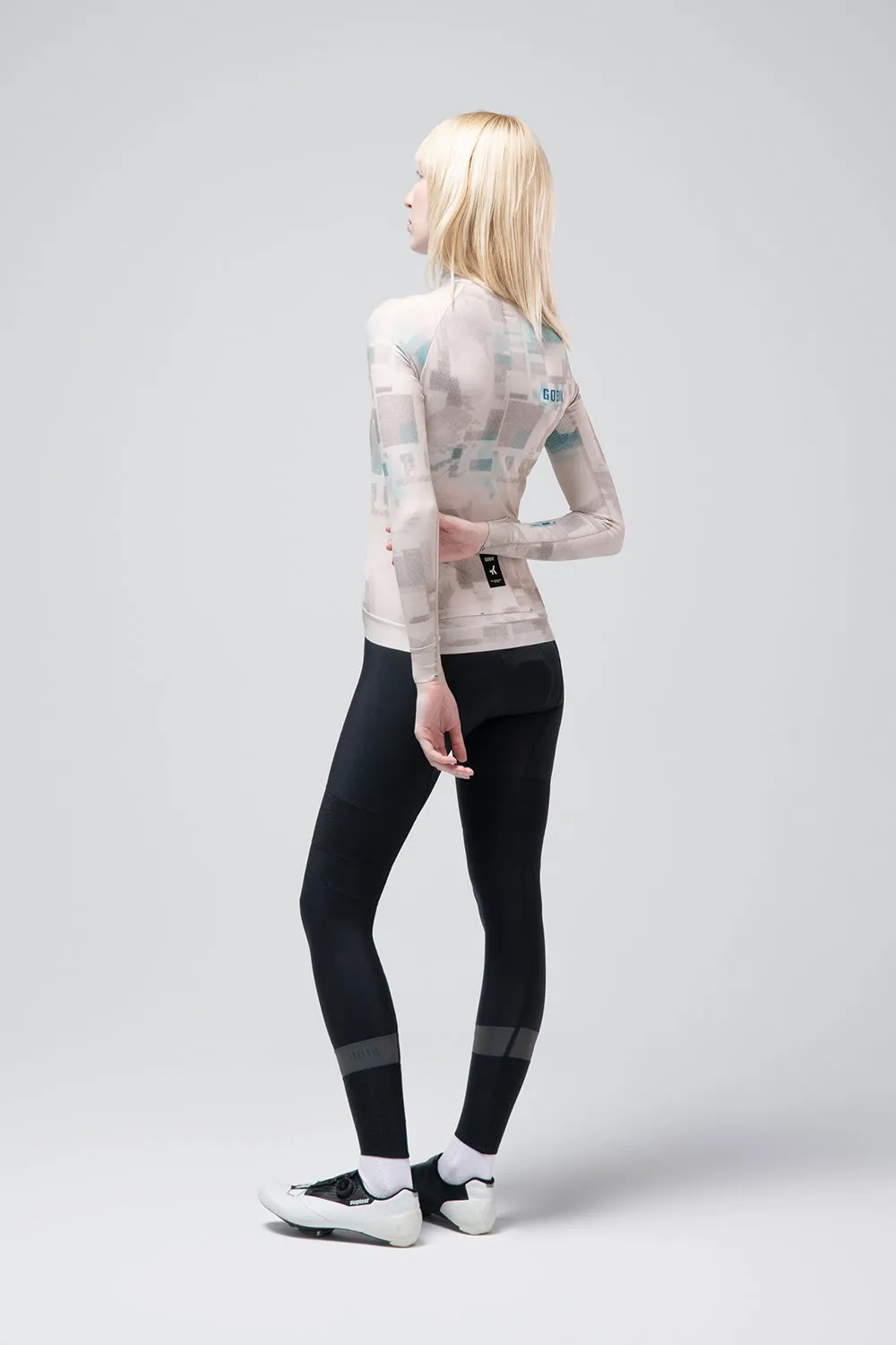 GOBIK Hyder Women Long Sleeve Jersey - Hazelnut - Image 11